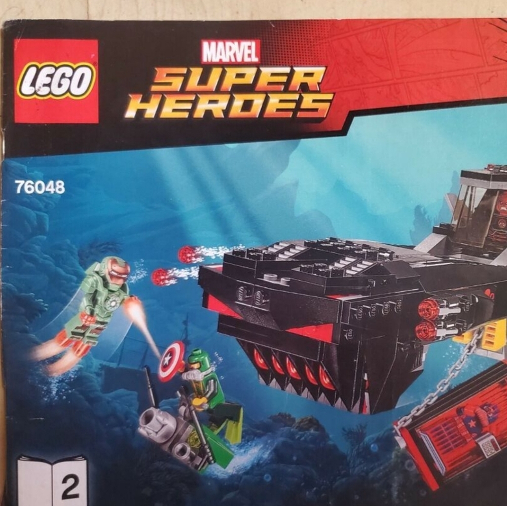 Iron Skull Subattack Lego Pieces.